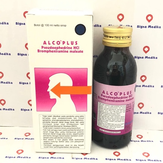 Jual Alco Plus Sirup Ml Obat Pilek Shopee Indonesia