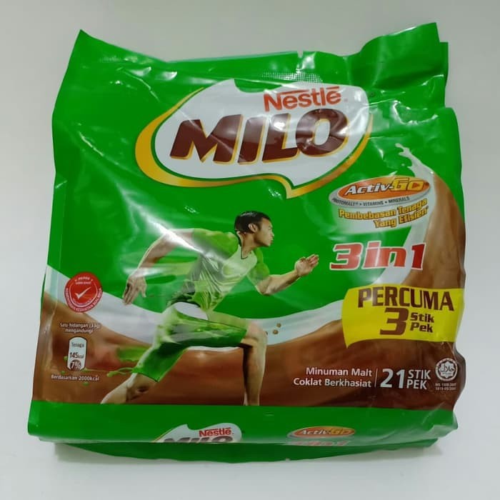 Jual Milo Malaysia Sachet In Stick Activ Go Nestle Minuman