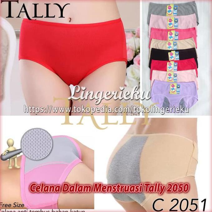 Jual Celana Dalam Wanita Menstruasi Haid Anti Tembus Xl Xxl Tally 2051