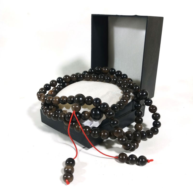 Jual Tasbih Kayu Gaharu Butir Kayu Gaharu Malacensis Aquilaria