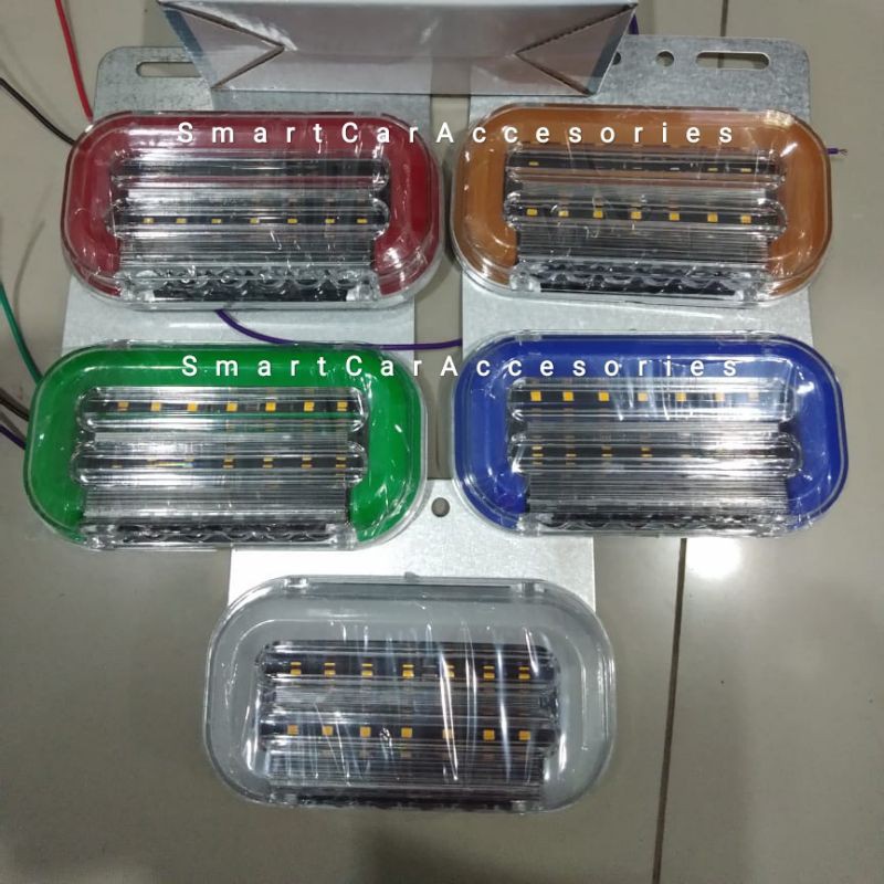 Jual Lampu Led Variasi Bak Box Bok Mobil Bus Bis Truck Truk Running 12