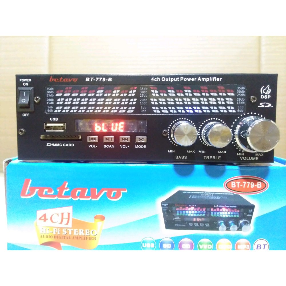 Jual Mini Ampli Channel Betavo Bt B Bt B Bt B Car Amplifier