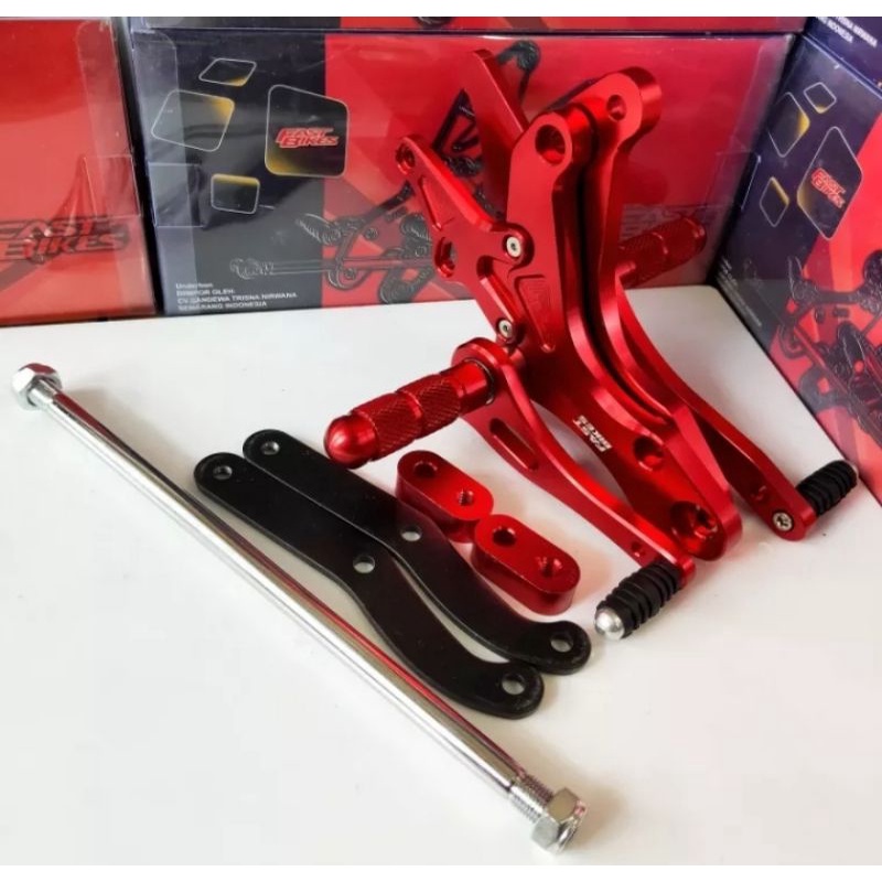 Jual Footstep Underbone Jupiter Mx New Old Red Series Underbone Cnc