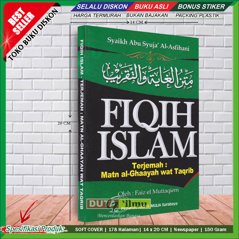 Jual Terjmah Kitab Matan GHOYAH WAT TAQRIB Ilmu Fiqih Shopee Indonesia