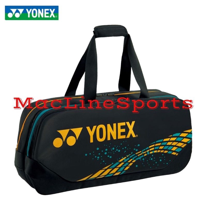 Jual TAS BADMINTON YONEX BA92031 CAMEL GOLD ORIGINAL YONEX PRO