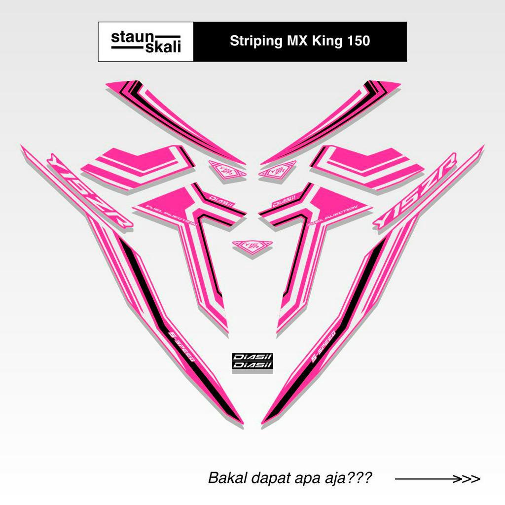 Jual Striping Mx King Y Zr Variasi Sniper Exciter Gp Malaysia