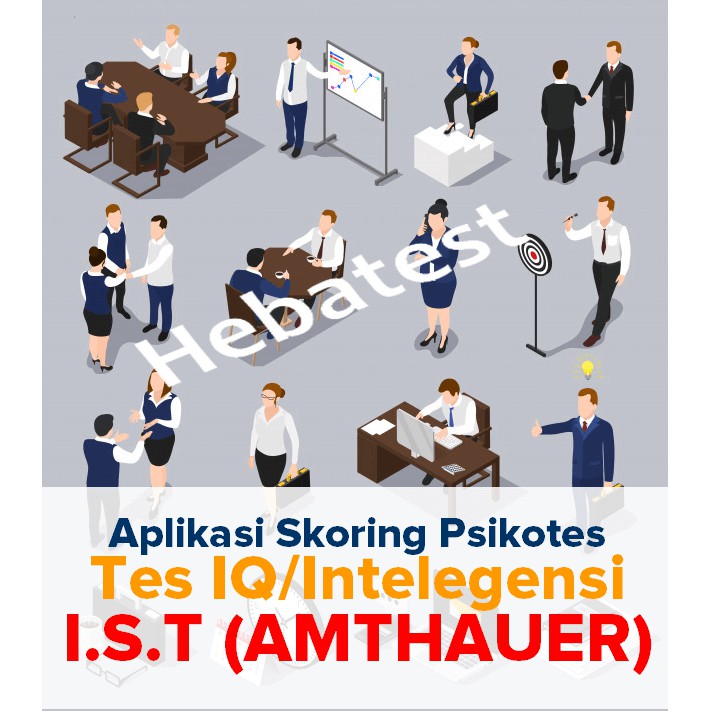 Jual Paket Alat Psikotes Dan Aplikasi Skoring Ist Untuk Tes Iq Shopee