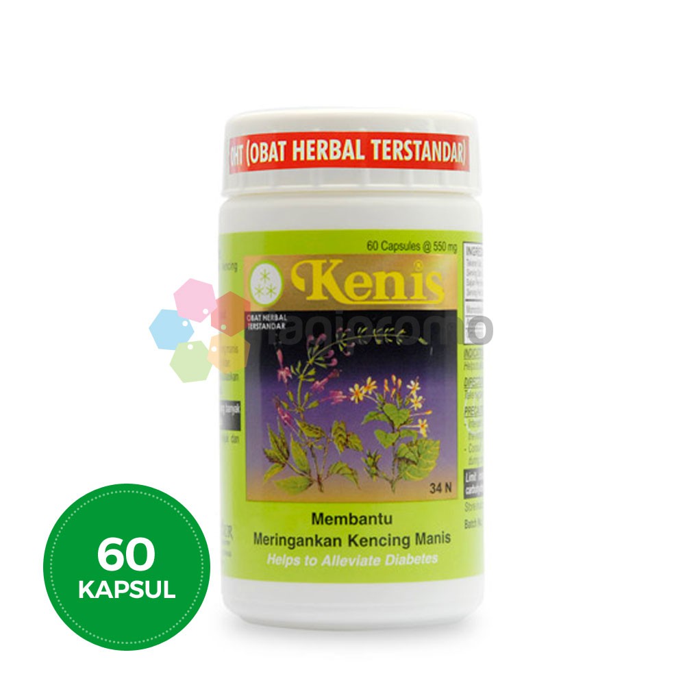 Jual Borobudur Herbal Kenis 60 Kapsul Obat Diabetes Kencing Manis Alami