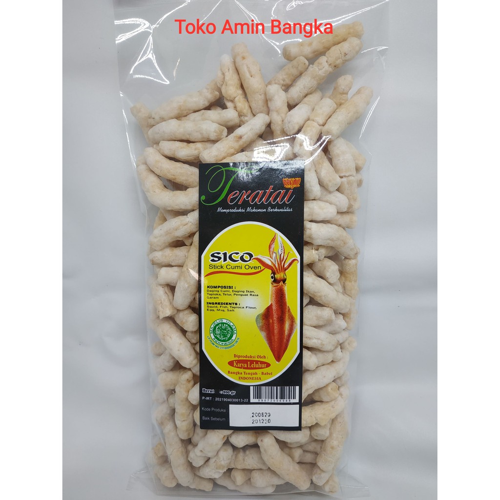 Jual KERUPUK STICK CUMI OVEN KHAS BANGKA CAP TERATAI SNACK CEMILAN