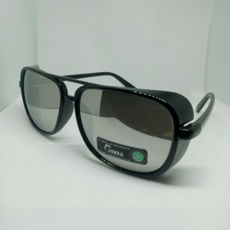 Jual Kacamata Sunglasses Gaya Retro Kacamata Ironman Lensa Warna Cobra