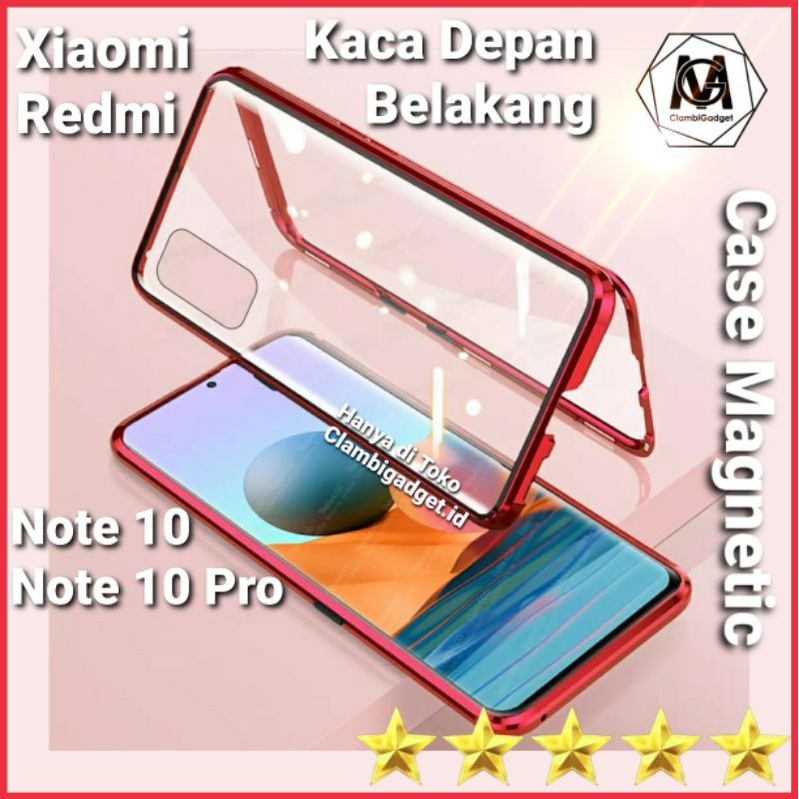 Jual Casing Case Redmi Note Pro Magnetic Double Side Glass