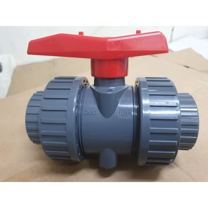 Jual Stop Kran Watermur Double Union Ball Valve Kdj Shopee