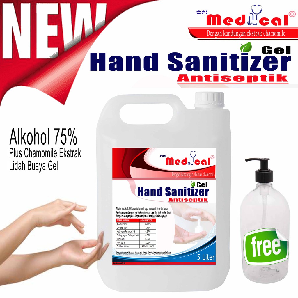 Jual Hand Sanitizer Liter Liter Dan Ml All Varian Cair Dan Gel