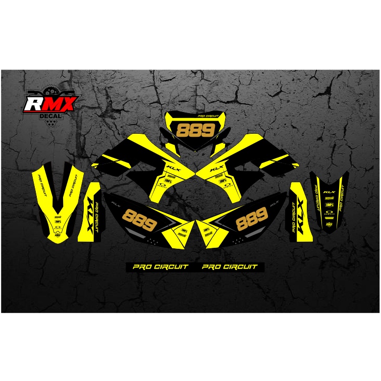 Jual Decal Klx S L Fullbody Dekal Stiker D Tracker Dtracker