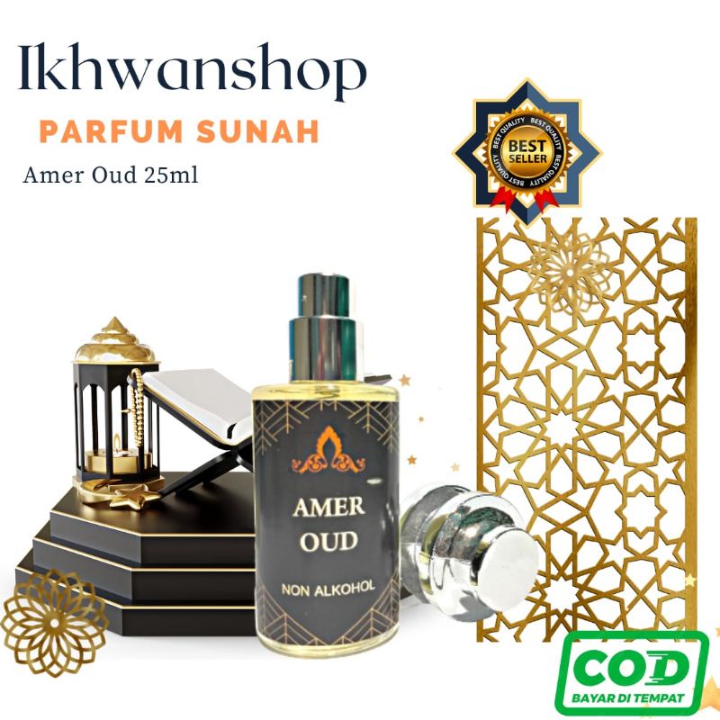 Jual Amer Oud Ameer Al Oud Minyak Wangi Arab Saudi Murni Ml Non