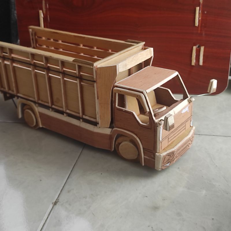 Jual Miniatur Truk Oleng Ragasa Mentahan P L T Shopee Indonesia