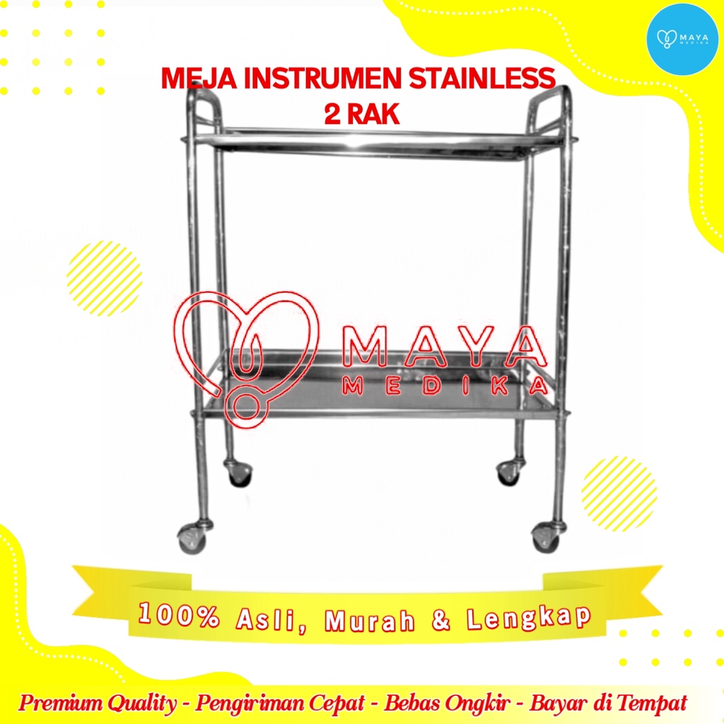 Jual Meja Instrumen Stainless Rak Shopee Indonesia