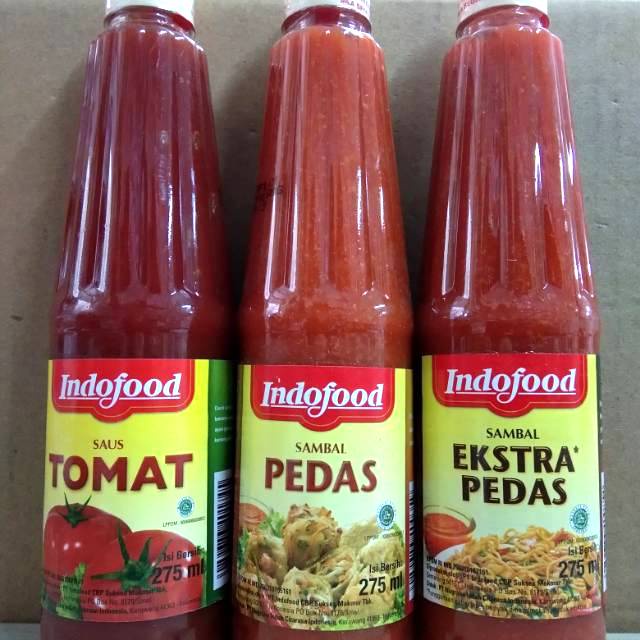 Jual Indofood ANEKA SAUS SAMBAL 135ml BOTOL All Varian MURAH Shopee