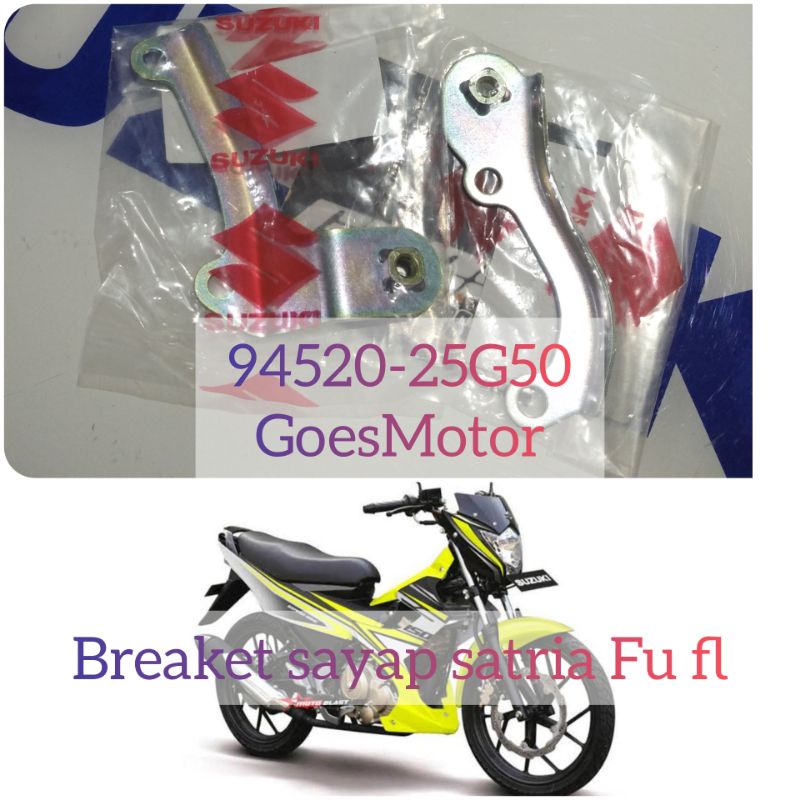 Jual Bracket Sayap Suzuki Satria Fu Facelift Asli Ori Isi 2pcs Shopee