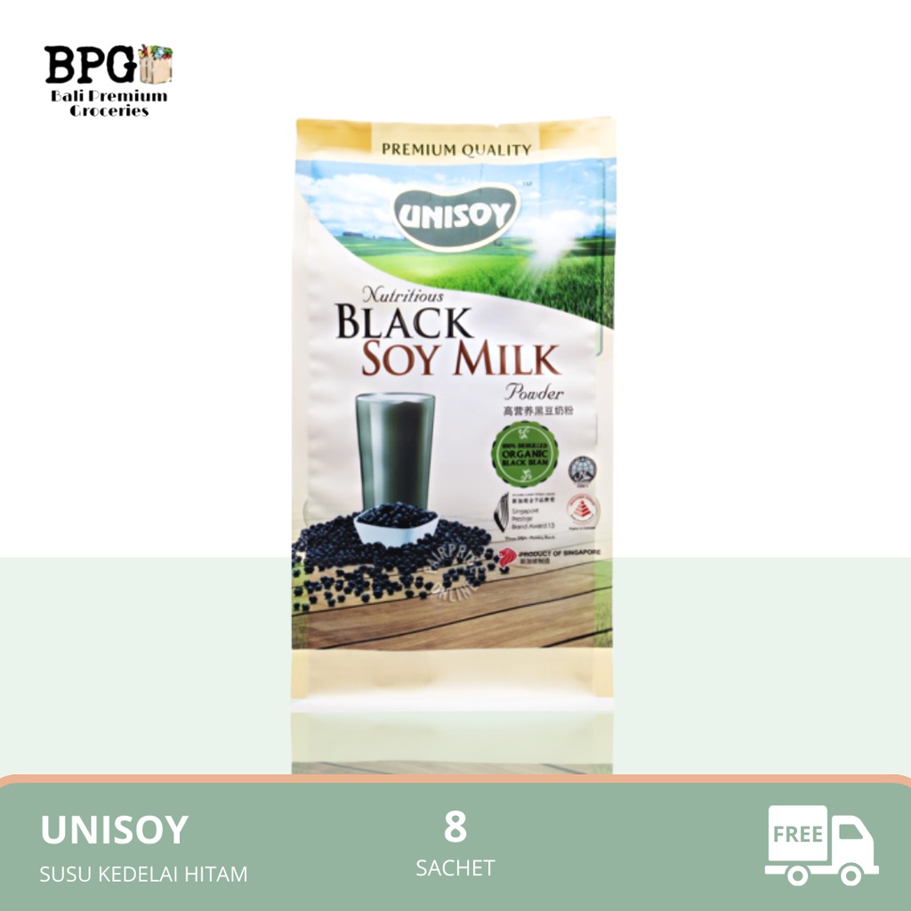 Jual Unisoy Black Soy Milk Sachets Susu Kedelai Hitam Shopee