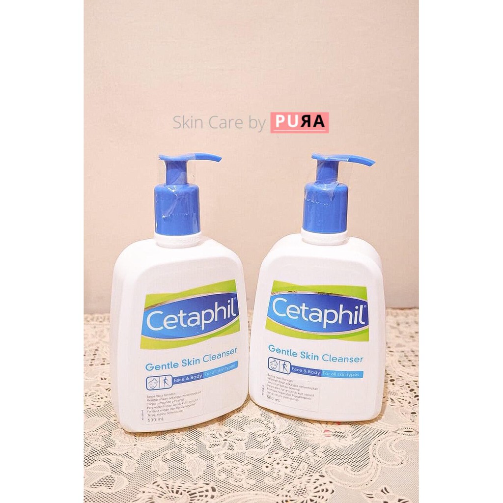 Jual Cetaphil Gentle Skin Cleanser 500 Ml Shopee Indonesia