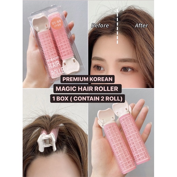 Jual KOREAN HAIR VOLUME ROLLERS ROLL RAMBUT VOLUME ROLL PONI JEPIT