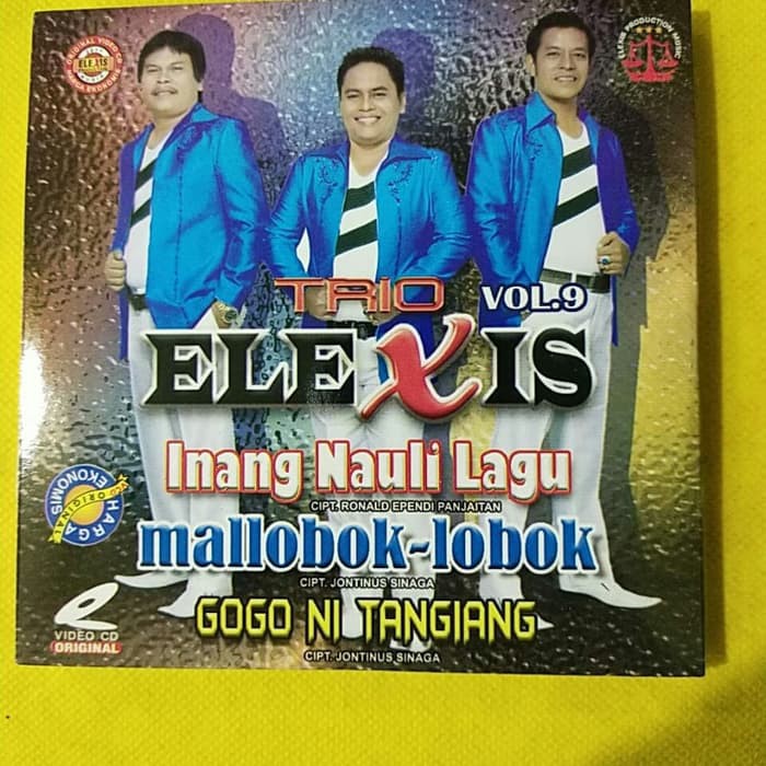 Jual BIG PROMO Kaset Vcd Video Original Karaoke Lagu Batak Trio Elexis