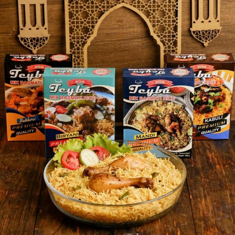 Jual Teyba Mix Basmati Rice Bumbu Nasi Briyani Nasi Kabuli Nasi