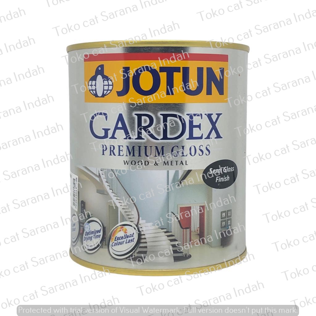 Jual JOTUN GARDEX PREMIUM GLOSS WHITE 1LT 1 KG CAT KAYU DAN BESI