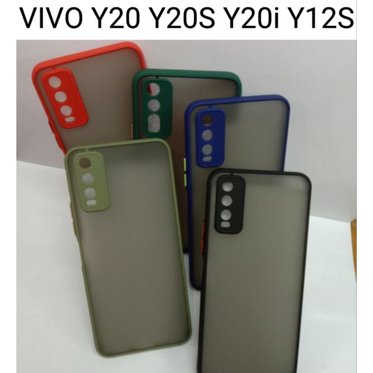 Jual Silikon Casing Selicon Vivo Y20 Y20S Y20i Y12S Case Clear Bening