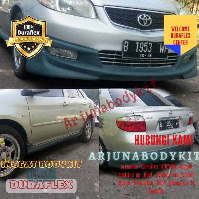 Jual Bodykit Vios Viper Gen Vios Bodikit Vios Body Kit