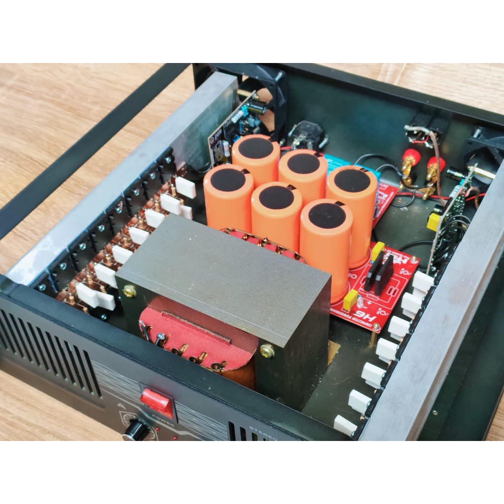 Jual POWER AMPLIFIER RAKITAN 10 Amper MURNI CT 55 Shopee Indonesia