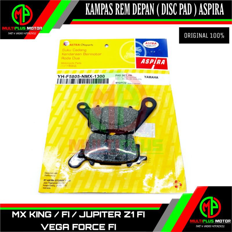 Jual Discpad Dispad Disped Depan Aspira Kampas Rem Disc Cakram Depan