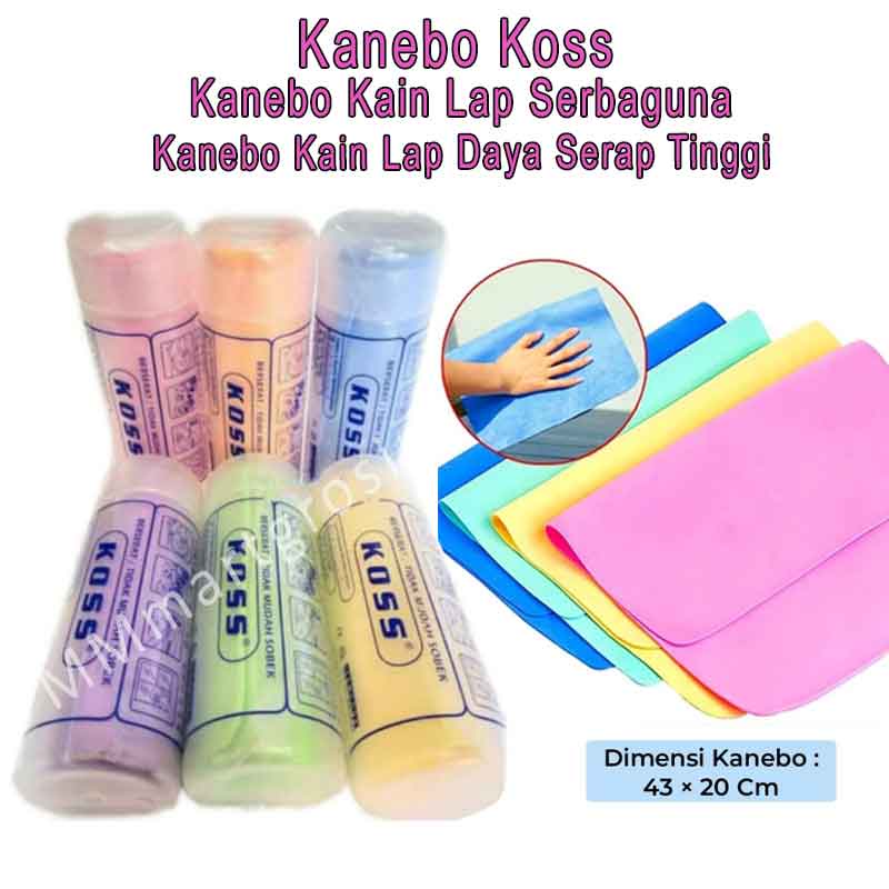 Jual Kanebo Koss Kain Lap Serbaguna Kain Lap Daya Serap Tinggi