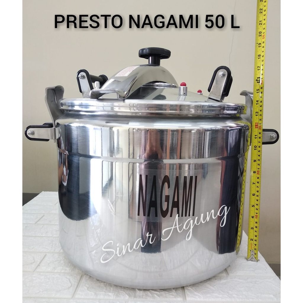 Jual PANCI PRESTO NAGAMI 50Liter PRESSURE COOKER Shopee Indonesia