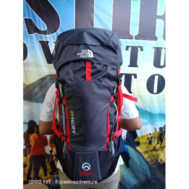 Jual Tas Gunung Tnf Elektra L Lokal Abu Tas Carrier Tas Kemping