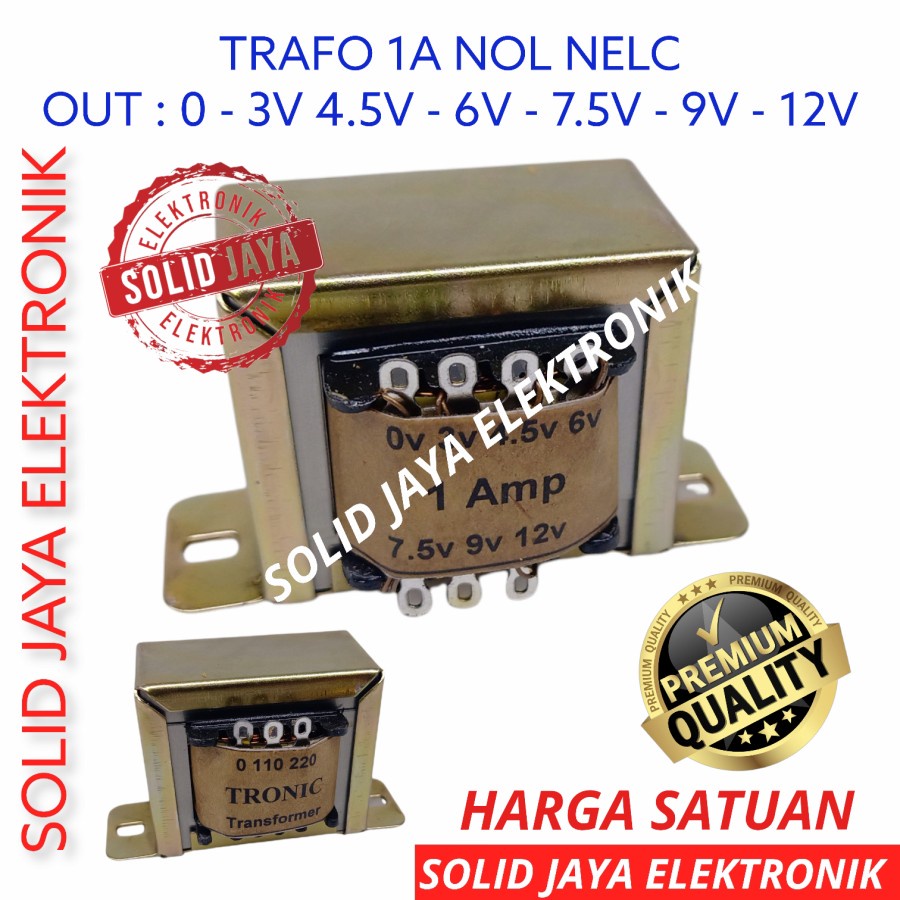 Jual Travo Trafo A Nol V V V V V V A Amper Tronic Travo