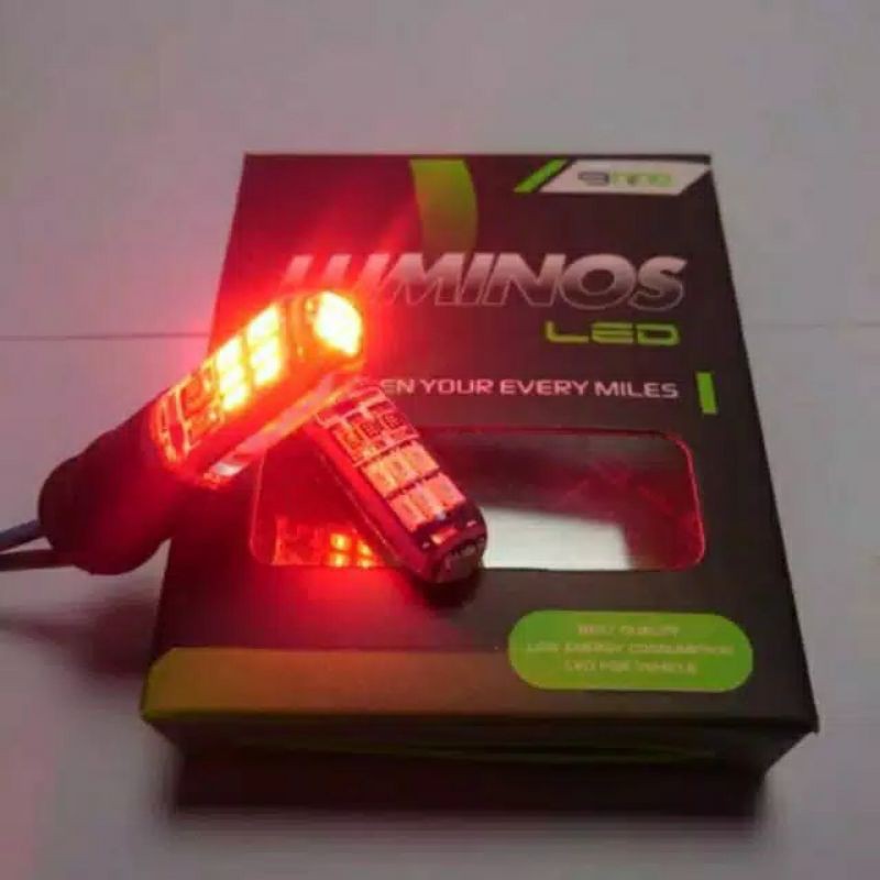 Jual Luminos T10 Jelly 15mata Led 12v Senja Sein Lampu Led Nine