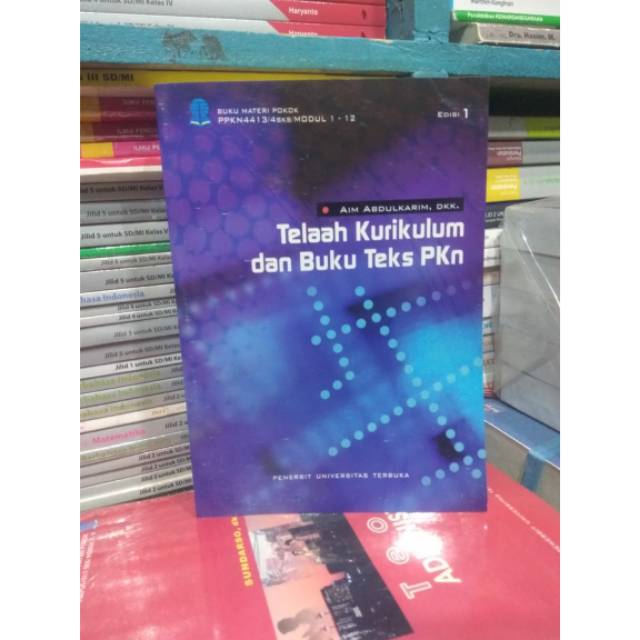 Jual TELAAH KURIKULUM DAN BUKU TEKS PKN AIM ABDULKARIM Dkk Shopee