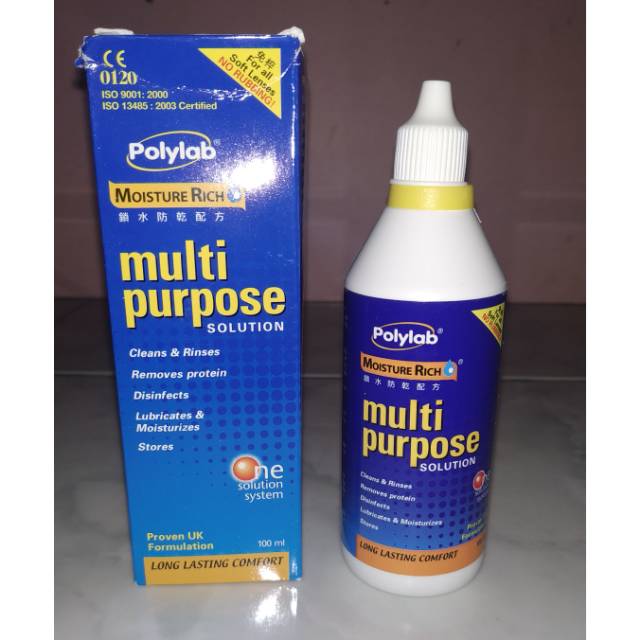 Jual Cairan Softlens Polylab Multi Purpose Solution Ml Shopee