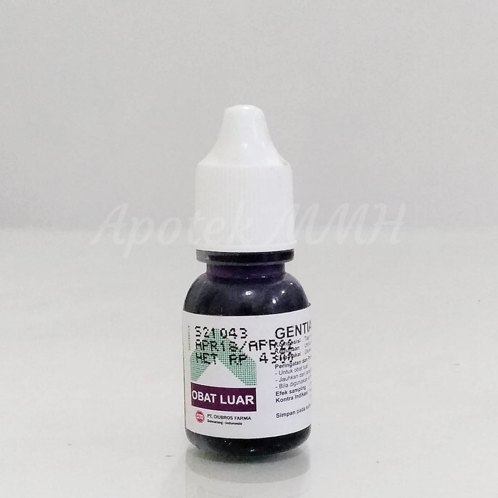 Jual Gentian Violet Ml Obat Sariawan Shopee Indonesia