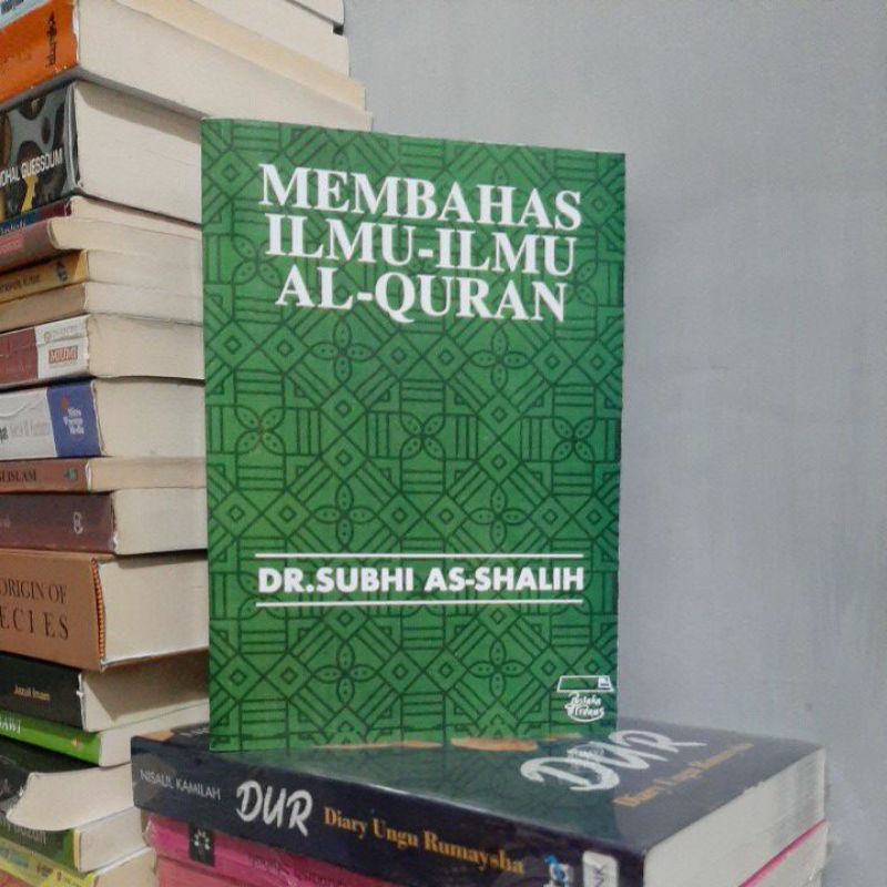 Jual NEW BOOK MEMBAHAS ILMU ILMU AL QURAN DR SUBHI AS SHALIH