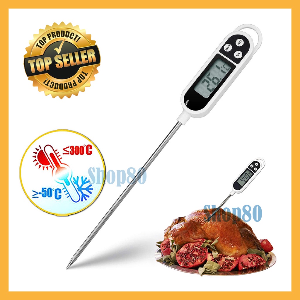 Jual Food Thermometer Digital Termometer Dapur Masakan Makanan Minuman