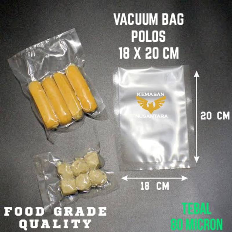 Jual Pcs Plastic Vacuum Bag X Cm Plastik Vakum Sealer