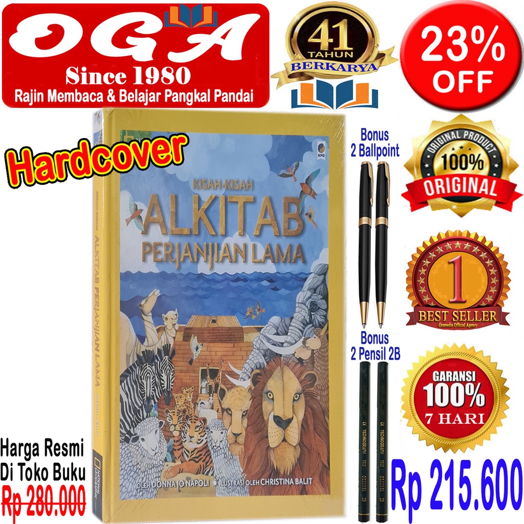 Jual Buku National Geographic Hardcover Kisah Kisah Alkitab