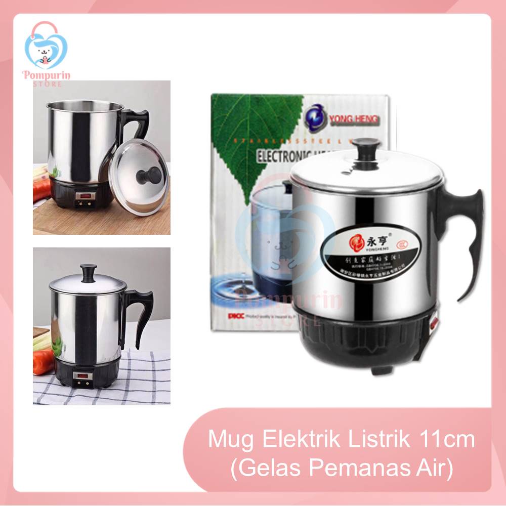 Jual Mug Elektrik Listrik 11cm Gelas Pemanas Air Electric Heating