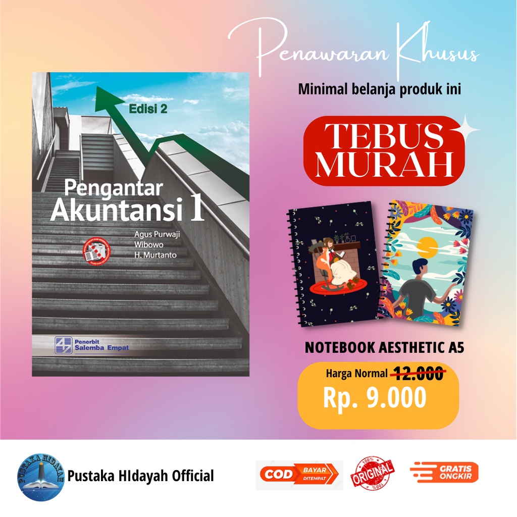 Jual Buku Pengantar Akuntansi 1 Edisi 2 Agus Purwaji Buku Manajemen