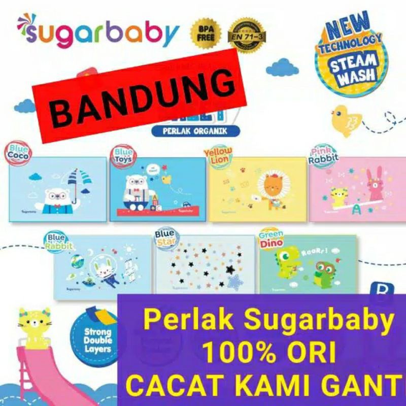 Jual Perlak Karet Organik Sugar Baby Perlak Bayi Sugar Baby Sugarbaby