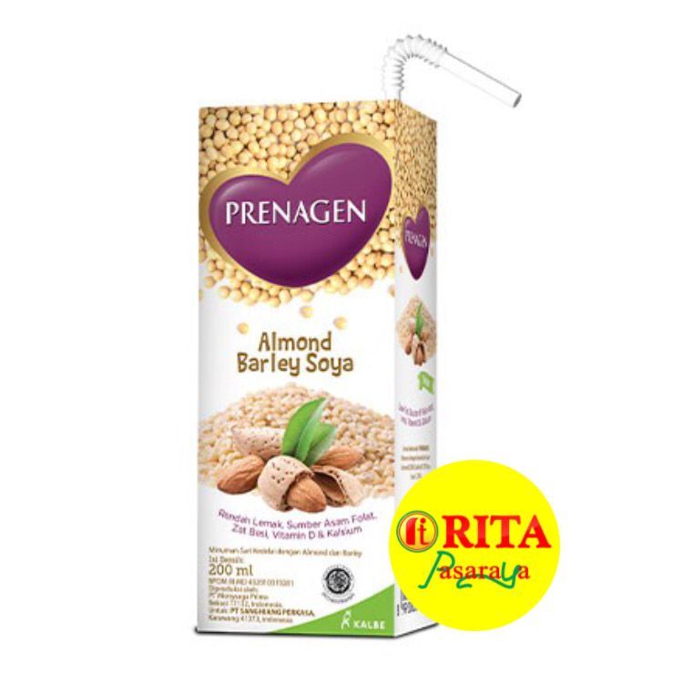 Jual Prenagen Susu Uht Almond Soya Ml Shopee Indonesia