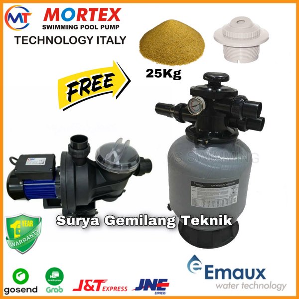 Jual Pompa Air Kolam Renang Hp Sand Filter Emaux V Swimming Pool